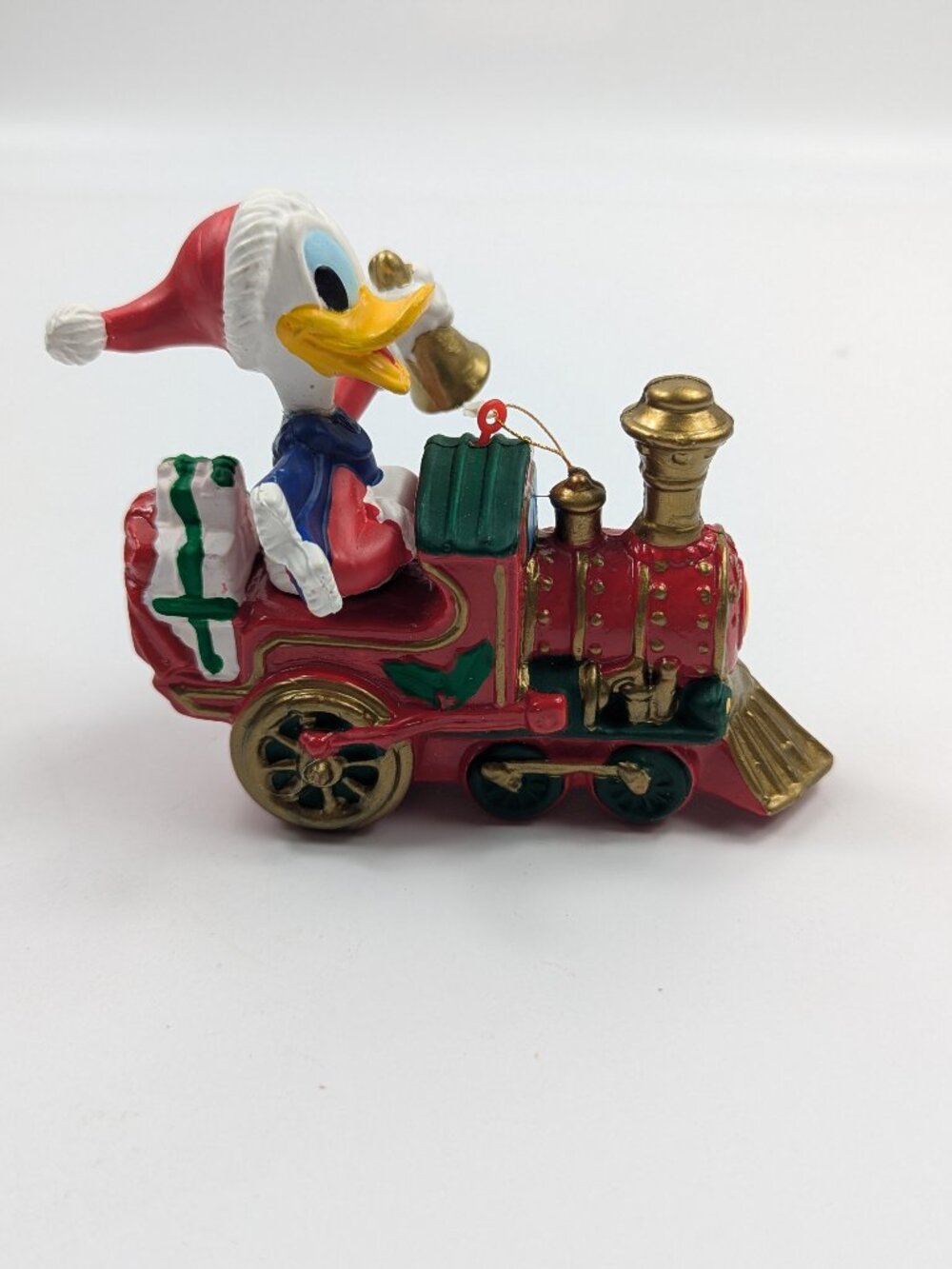 Vintage Donald Duck Christmas Train Ornament The Walt Disney Co